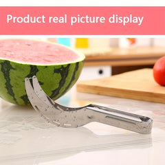 Stainless Steel Watermelon Cutter - Easy Slicing Kitchen Tool