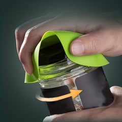 Rubber Bottle Opener Pad With Silicone Cap Opening