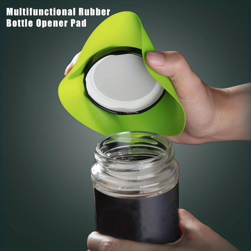 Rubber Bottle Opener Pad With Silicone Cap Opening