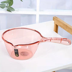 2pcs Water Spoon Transparent Water Scoop Thickened Spout Kitchen Water Spoon
