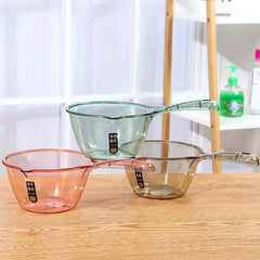 2pcs Water Spoon Transparent Water Scoop Thickened Spout Kitchen Water Spoon
