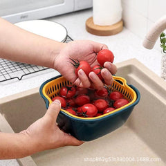 6pcs Reusable Drain Basket for Vegetables and Fruits