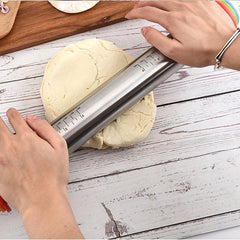Adjustable Rolling Pin Stainless Steel Dough Roller Kitchen Utensils