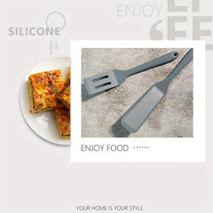 2pcs Silicone Thin Brownie Serving Spatula Nonstick Heat Resistant Turner