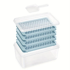 Mini Ice Cube Trays for Freezer Easy Release Chilling Drinks Coffee