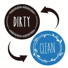 Dishwasher Magnet Clean Dirty Sign Reversible Indicator Sticker