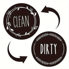 Dishwasher Magnet Clean Dirty Sign Reversible Indicator Sticker