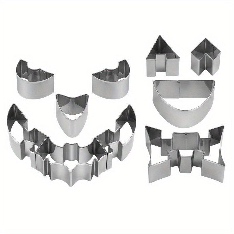 Halloween Pumpkin Carving Tools Set Stainless Steel Kit with Hammer and Stencils
