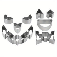 Halloween Pumpkin Carving Tools Set Stainless Steel Kit with Hammer and Stencils
