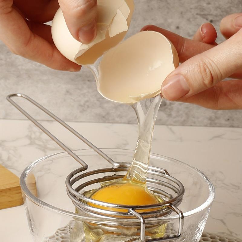 Stainless Steel Egg Yolk Separator for Perfectly Separated Eggs