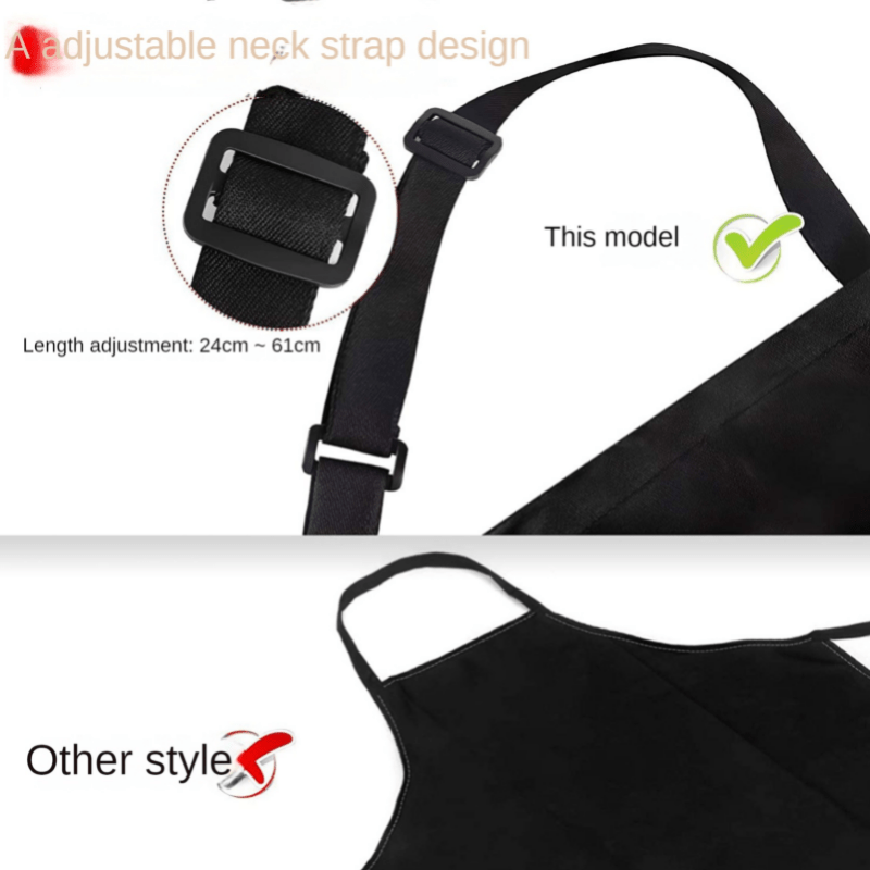 Japanese Workwear Kitchen Cooking Apron PVC Waterproof Washable Hand Apron