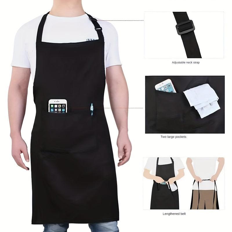 Japanese Workwear Kitchen Cooking Apron PVC Waterproof Washable Hand Apron