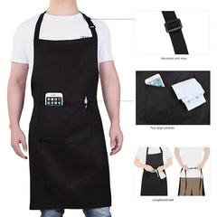 Japanese Workwear Kitchen Cooking Apron PVC Waterproof Washable Hand Apron