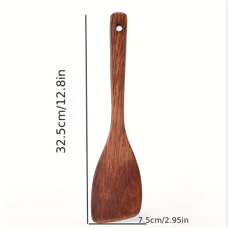 Eco Friendly Wooden Cooking Utensils Set, Non Stick Spatula and Shovel