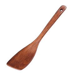 Eco Friendly Wooden Cooking Utensils Set, Non Stick Spatula and Shovel