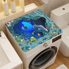 Rubber Drain Mat Coaster Bathroom Countertop Absorbent Mat
