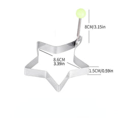 Stainless Steel Egg Frying Mold for Perfect Fried Eggs