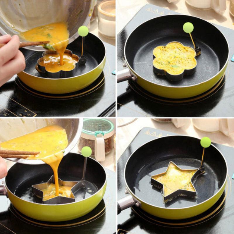Stainless Steel Egg Frying Mold for Perfect Fried Eggs