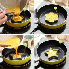Stainless Steel Egg Frying Mold for Perfect Fried Eggs