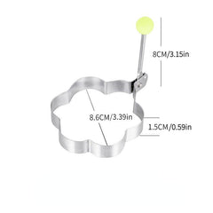 Stainless Steel Egg Frying Mold for Perfect Fried Eggs
