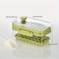 Ice Cube Mold with Lid - Perfect for Cocktails Whiskey Coffee