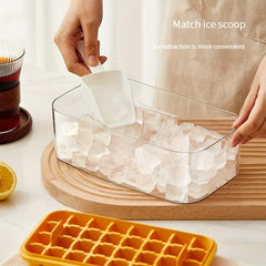 Ice Cube Mold with Lid - Perfect for Cocktails Whiskey Coffee
