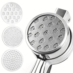 Stainless Steel Potato Ricer Masher with Non Slip Handle