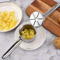 Stainless Steel Potato Ricer Masher with Non Slip Handle