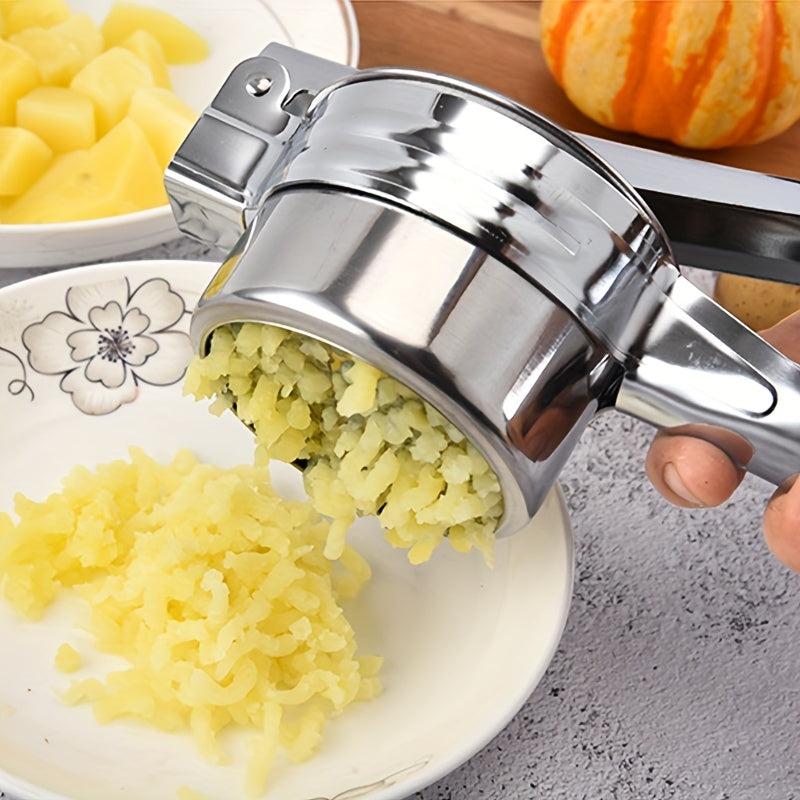 Stainless Steel Potato Ricer Masher with Non Slip Handle