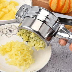 Stainless Steel Potato Ricer Masher with Non Slip Handle