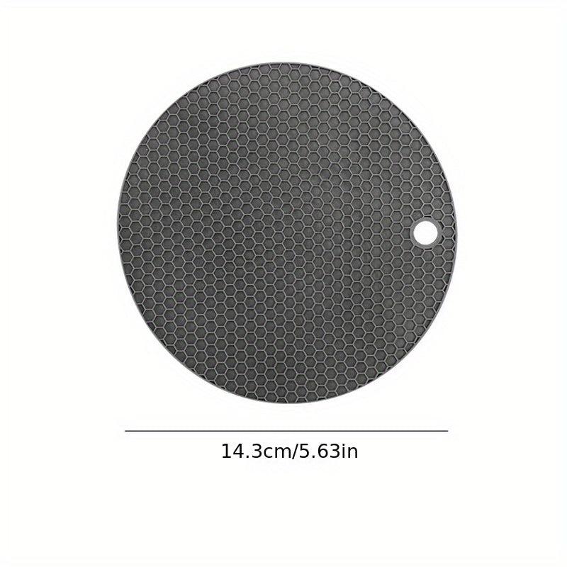 12pcs Silicone Insulated Mat Anti-skid Pad Kitchen Hot Plate Spoon Food Silico