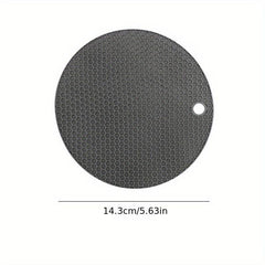 12pcs Silicone Insulated Mat Anti-skid Pad Kitchen Hot Plate Spoon Food Silico