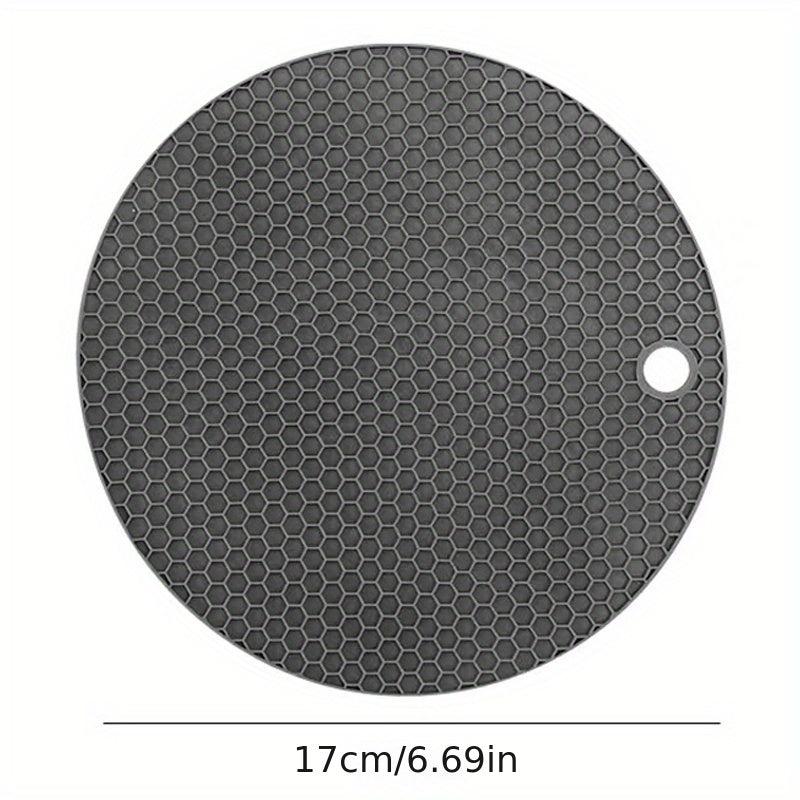 12pcs Silicone Insulated Mat Anti-skid Pad Kitchen Hot Plate Spoon Food Silico