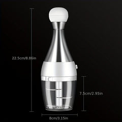 Multifunctional Veg Cutter & Garlic Masher Stainless Steel