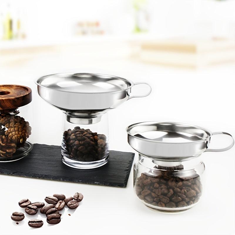 Stainless Steel Wide Mouth Funnel Leak Wine Drain