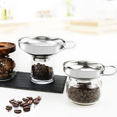 Stainless Steel Wide Mouth Funnel Leak Wine Drain