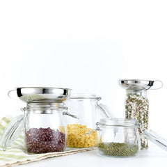 Stainless Steel Wide Mouth Funnel Leak Wine Drain