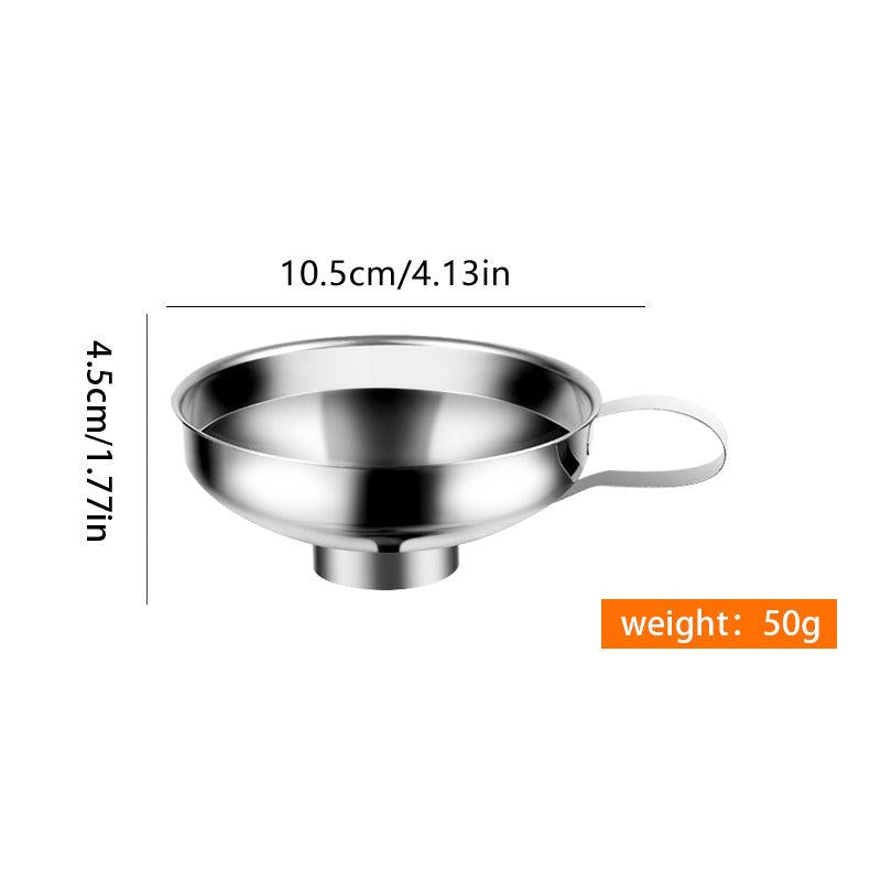 Stainless Steel Wide Mouth Funnel Leak Wine Drain