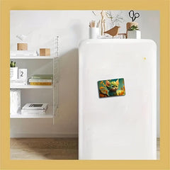 1PC Cats Fridge Stickers Magnets Metal Door Car Magnetic Sticker Decoration