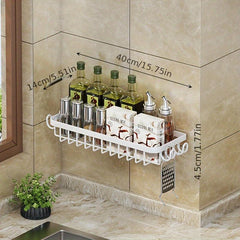 Spice Rack Organizer Wall Mounted Hanging Seasoning Spice Organizer Rack