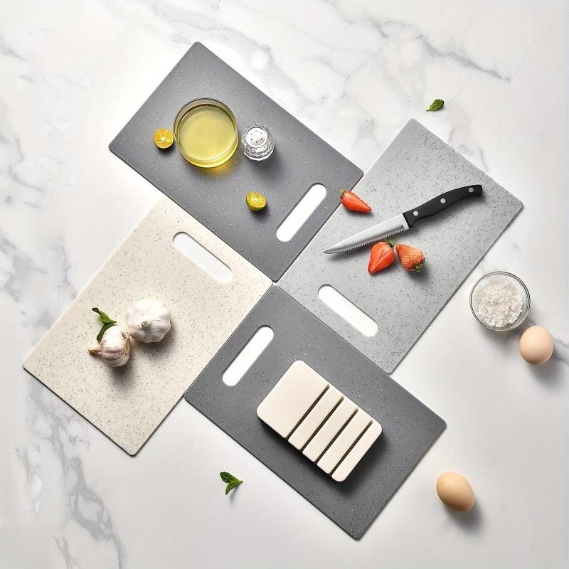 4pcs Kitchen Storage Cutting Board Set Home Kitchen Supplies
