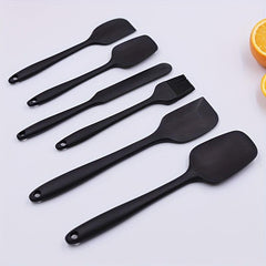 6pcs Silicone Kitchenware Set Cooking Baking Scraper Brush Cost effective