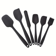 6pcs Silicone Kitchenware Set Cooking Baking Scraper Brush Cost effective