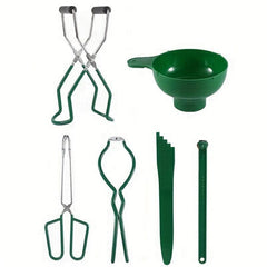 6pc Stainless Steel Canning Clip Set for Mason Jars