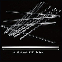 100pcs Acrylic Lollipop Sticks for DIY Treats and Desserts