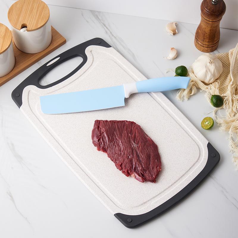 3pcs Kitchen Cutting Board Household Chopping Board Food Fruit Serving Board
