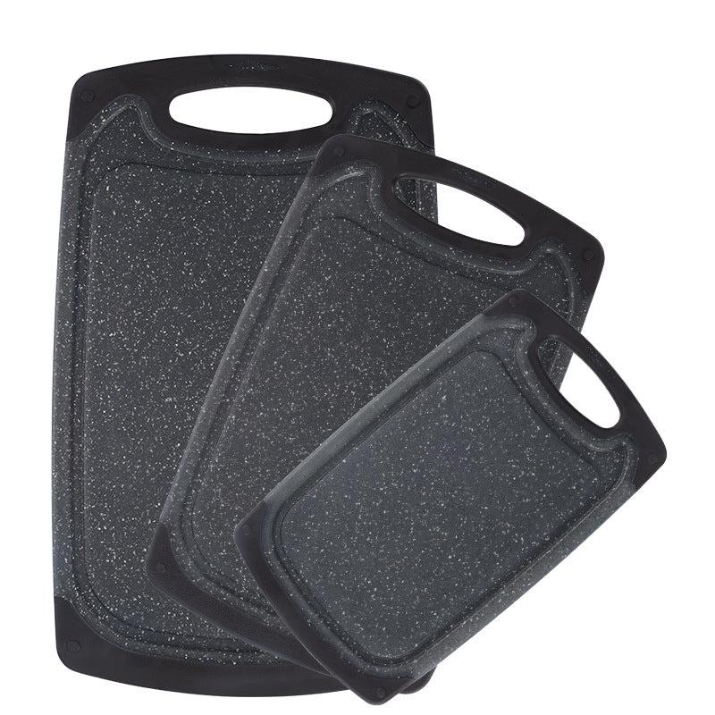 3pcs Kitchen Cutting Board Household Chopping Board Food Fruit Serving Board