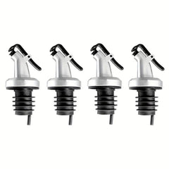 6pcs Olive Bottle Pourers Vinegar Soy Sauce Spouts Kitchen Gadgets