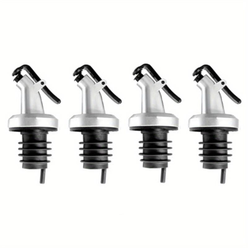 6pcs Olive Bottle Pourers Vinegar Soy Sauce Spouts Kitchen Gadgets