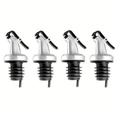 6pcs Olive Bottle Pourers Vinegar Soy Sauce Spouts Kitchen Gadgets